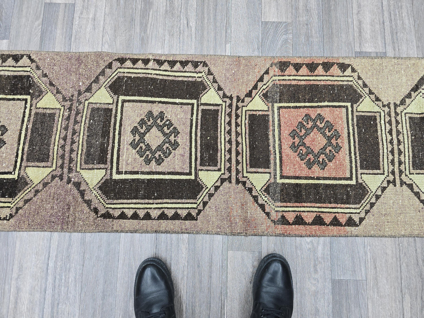 2x7 Vintage Turkish Runner rug for Hallway and Aisle
