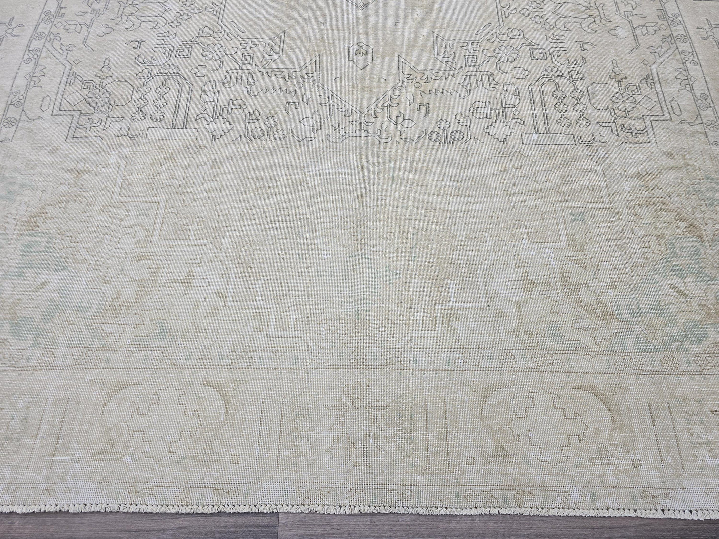 Extra Large Wool Rug - Large Oriental Rug - 9x12 Vintage Turkish Rug - Boho Area Rug