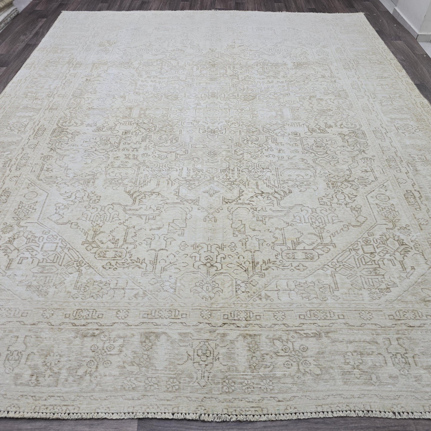 9x12 Classic Vintage Turkish Oushak Area Rug /9.35x12 feet