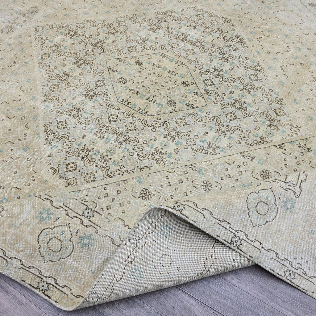 10x12 Oushak Rug: Hand-Knotted Wool Turkish Area Rug
