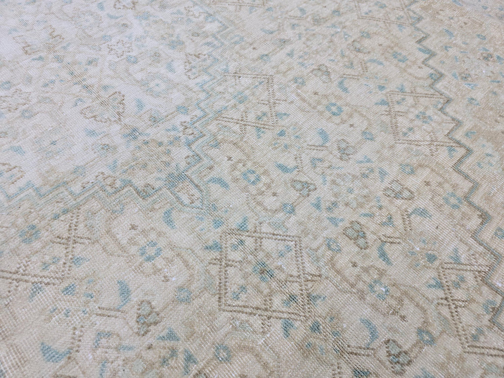 10x12 Oushak Area Rug for Livingroom and Bedroom handmade Wool Turkish Rug / Vintage Authentic Neutral Carpet / Beige area Rug