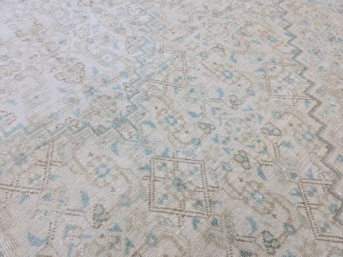10x12 Oushak Area Rug for Livingroom and Bedroom handmade Wool Turkish Rug / Vintage Authentic Neutral Carpet / Beige area Rug