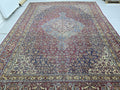 Antique Turkish Rug - HandKnotted Wool Vegetable Dyed Carpet /9,5x 12,8 feet