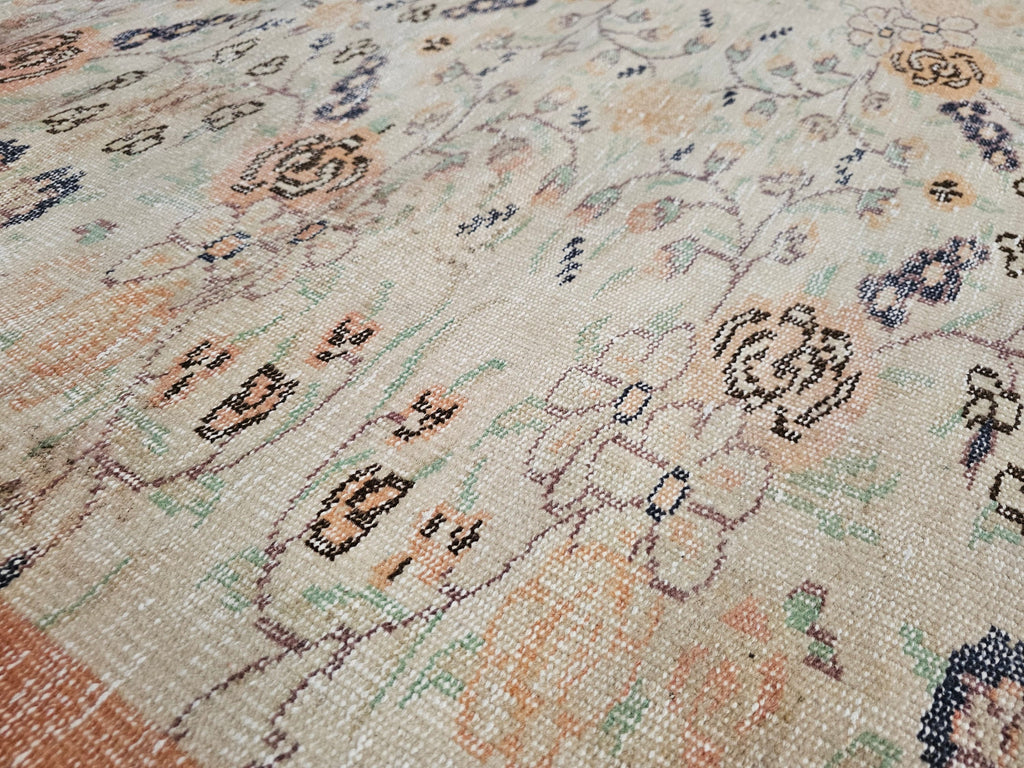 5x8 Handmade Wool Turkish Accent Rug