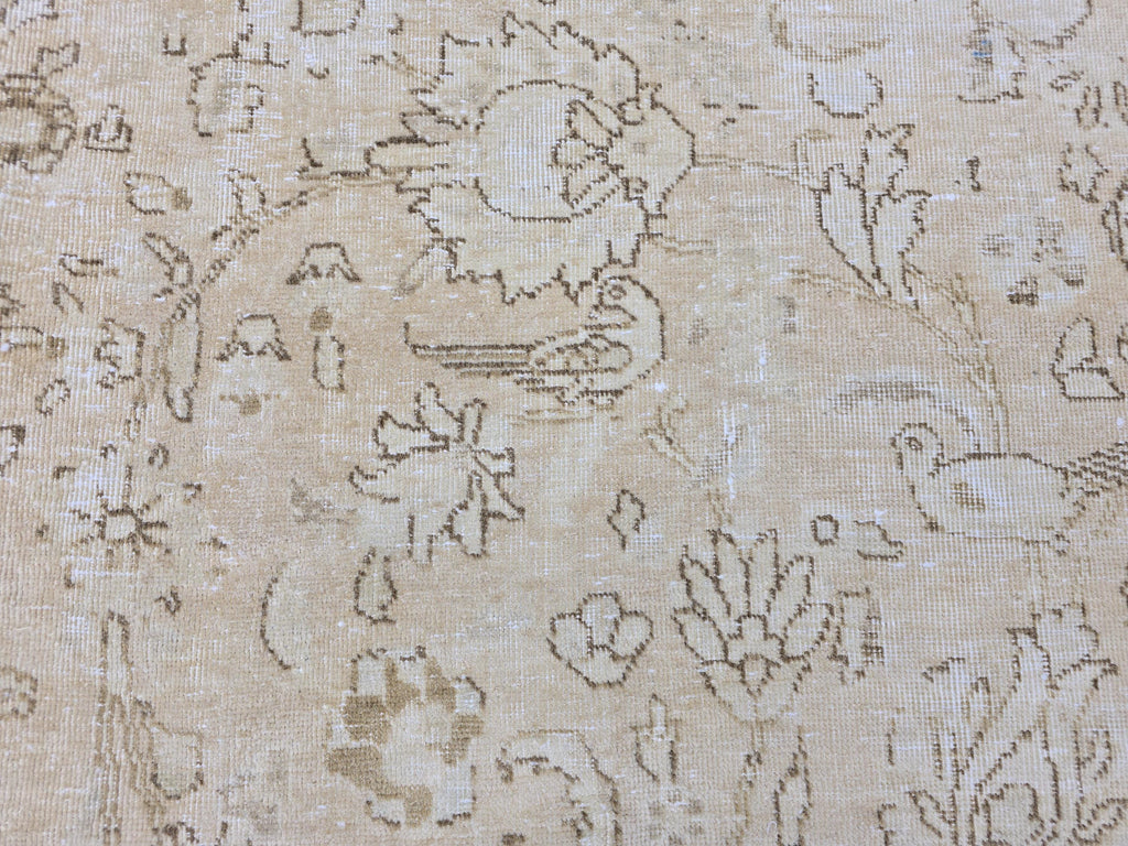 Oversize Oushak Rug: 9.70x12.25 ft, Hand-Knotted Wool, Neutral Farmhouse Decor