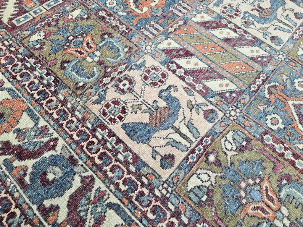 5x10 Antique Oushak Area Rug - Traditional Wool Turkish Carpet Muted Earth Tone Rug