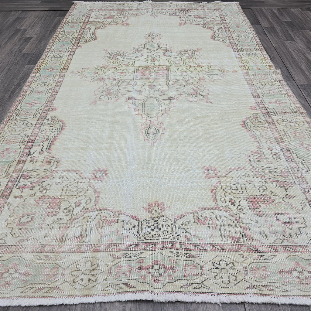 6x10 Handmade Wool Turkish Area rug