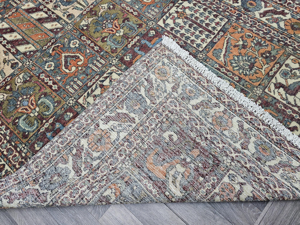 5x10 Antique Oushak Area Rug - Traditional Wool Turkish Carpet Muted Earth Tone Rug