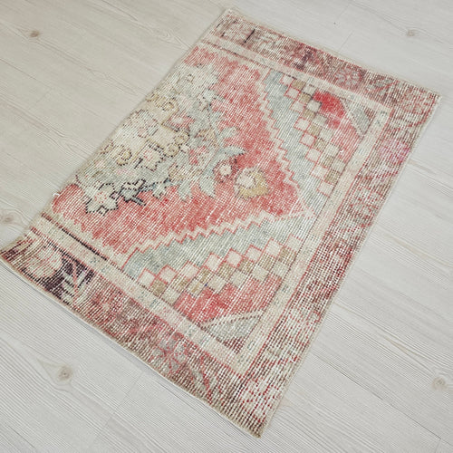 24x34 inches Vintage Turkish Oushak Doormat