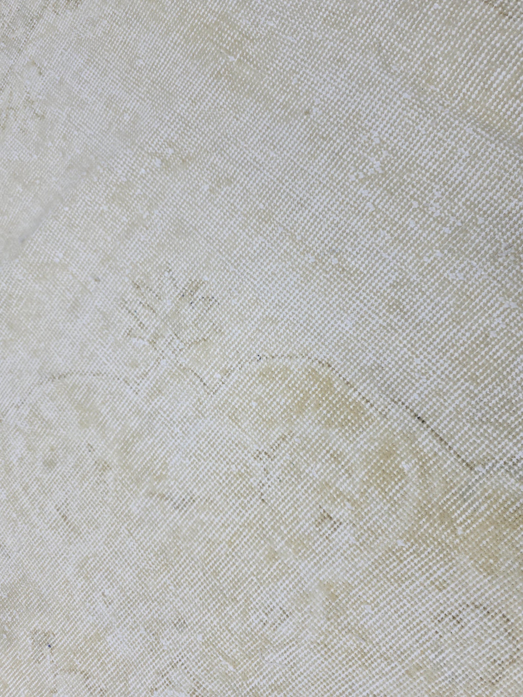 7x10 Cream/Beige Hand Knotted Turkish Area Rug