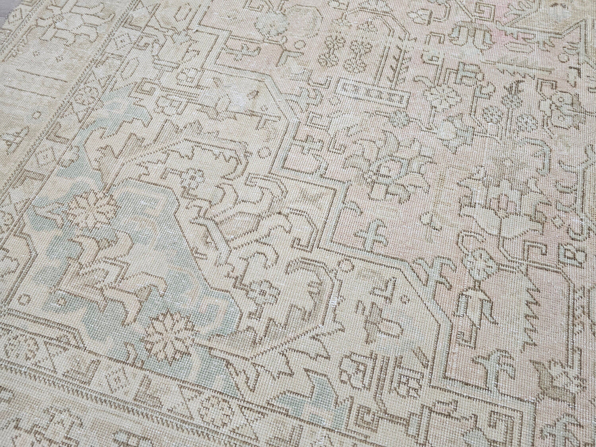 9x12 Wool Rug - 9.50x12.15 feet | Large Area Carpet - Hand Knotted Vintage Turkish Area Rug for Livingroom and Bedroom