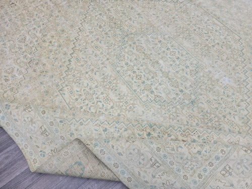 10x12 Oushak Area Rug for Livingroom and Bedroom handmade Wool Turkish Rug / Vintage Authentic Neutral Carpet / Beige area Rug