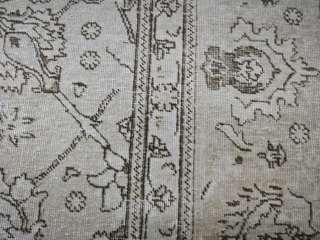 Oversized Vintage Turkish Oushak Rug 11.25x14.35 ft, Handwoven Wool