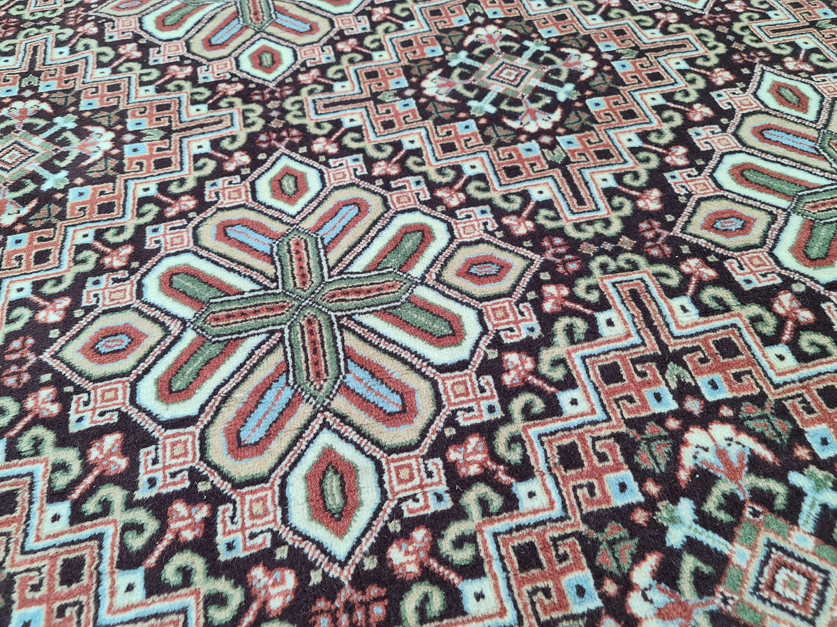 6x10 Antique Turkish Oushak Rug: Hand-Knotted Wool Carpet (6.40x10 ft)