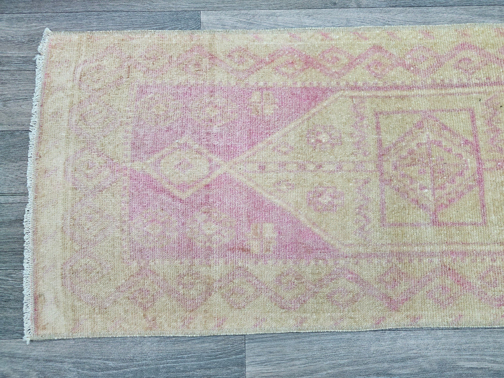 Handmade Vintage Doormat - 19x48 inches
