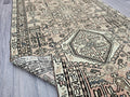 3x11 Antique Wool runner Rug - Vintage Anatolian Runner Rug: Hand-Knotted Geometric Hallway Aisle Runner Rug (3.10x10.80 feet)