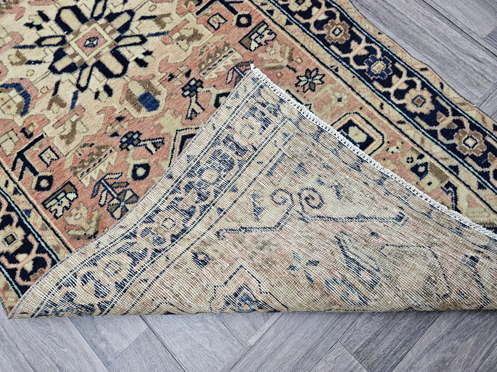 3x11 Wool Oushak Runner - Handmade AUthentic rug Runner - Hand-Knotted Muted Runner Rug: Vintage Turkish Entryway Rug (3.20x10.75 feet)