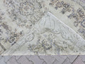5x9 Wool Oushak Rug - Handmade Vintage Turkish Neutral Rug