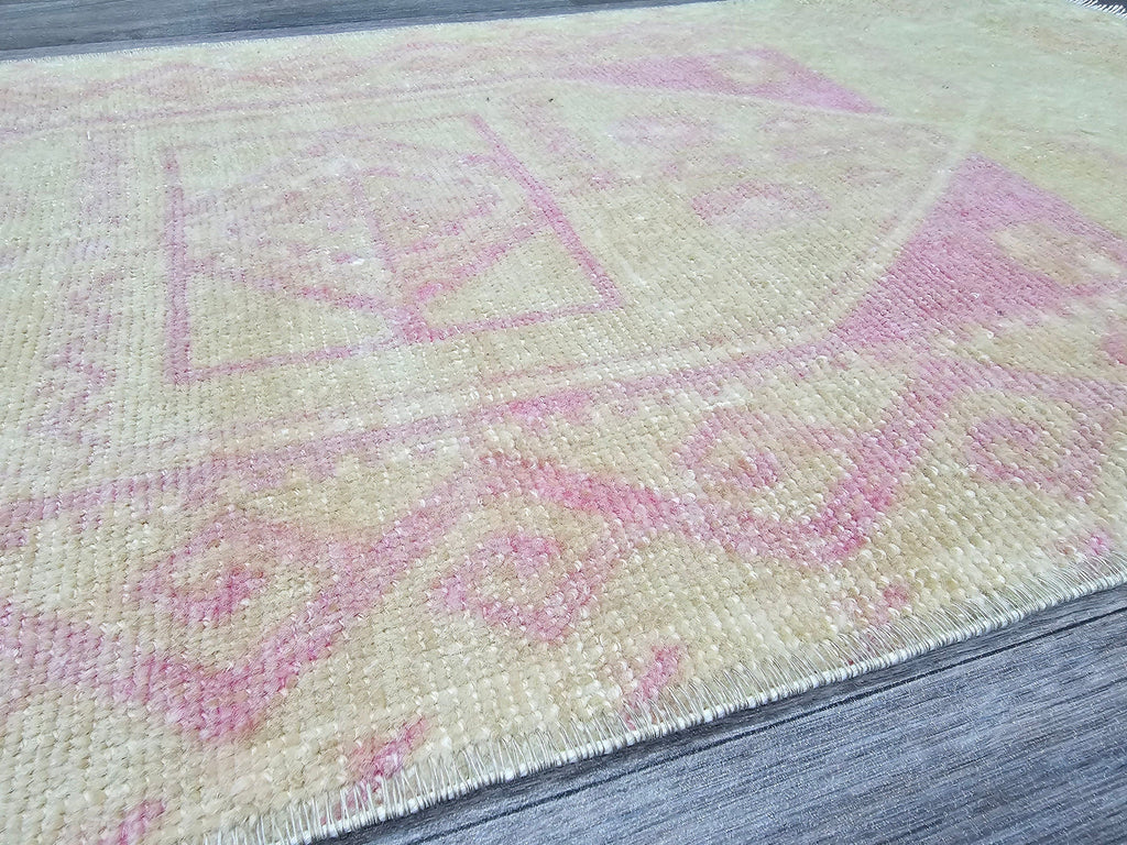 Handmade Vintage Doormat - 19x48 inches