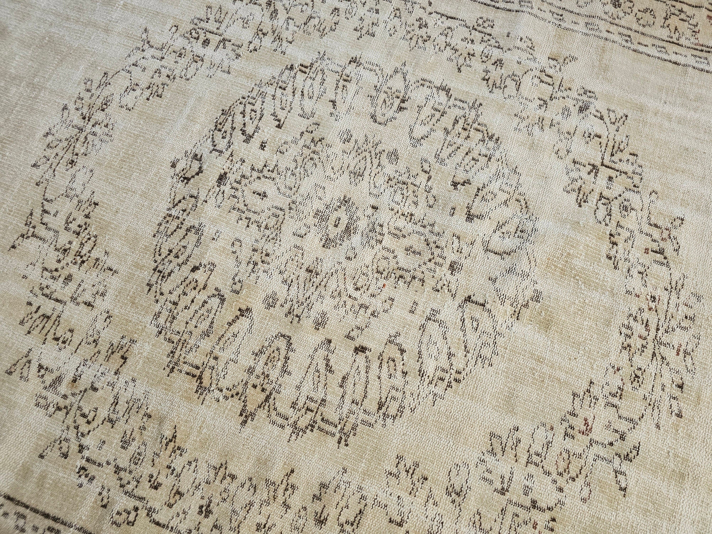 6x10 HandKnotted Oriental Turkish Vintage Area Rug