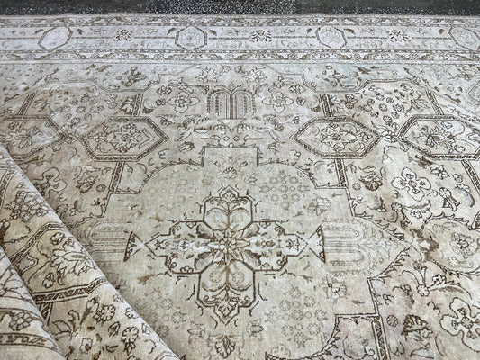 10x12 Vintage Neutral Area Rug