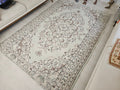 Oushak Rug 6x9, Handmade Wool Turkish Rug
