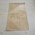 18"x32" Neutral Vintage Doormat - Mini Turkish Rug // 18.9x32.28 inches or 1.60x2.70 feet