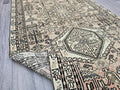 3x11 Antique Wool runner Rug - Vintage Anatolian Runner Rug: Hand-Knotted Geometric Hallway Aisle Runner Rug (3.10x10.80 feet)