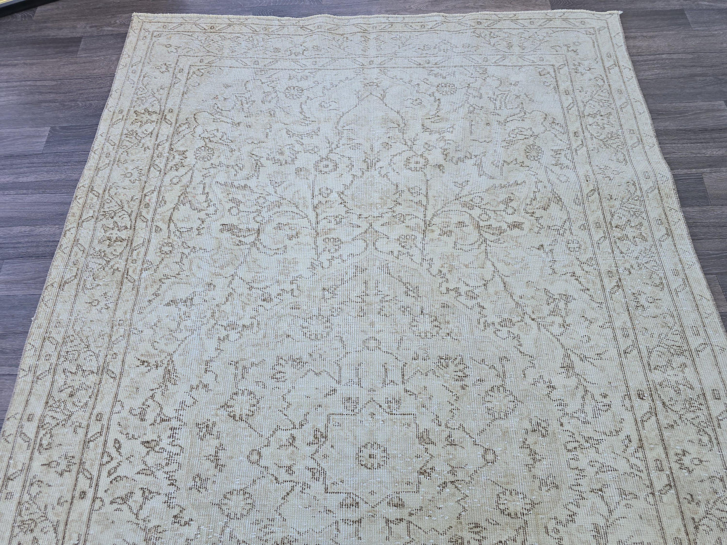 5x8 Turkish Rug / 5.40x8.40 feet / Hand Knotted Wool Oriental Carpet