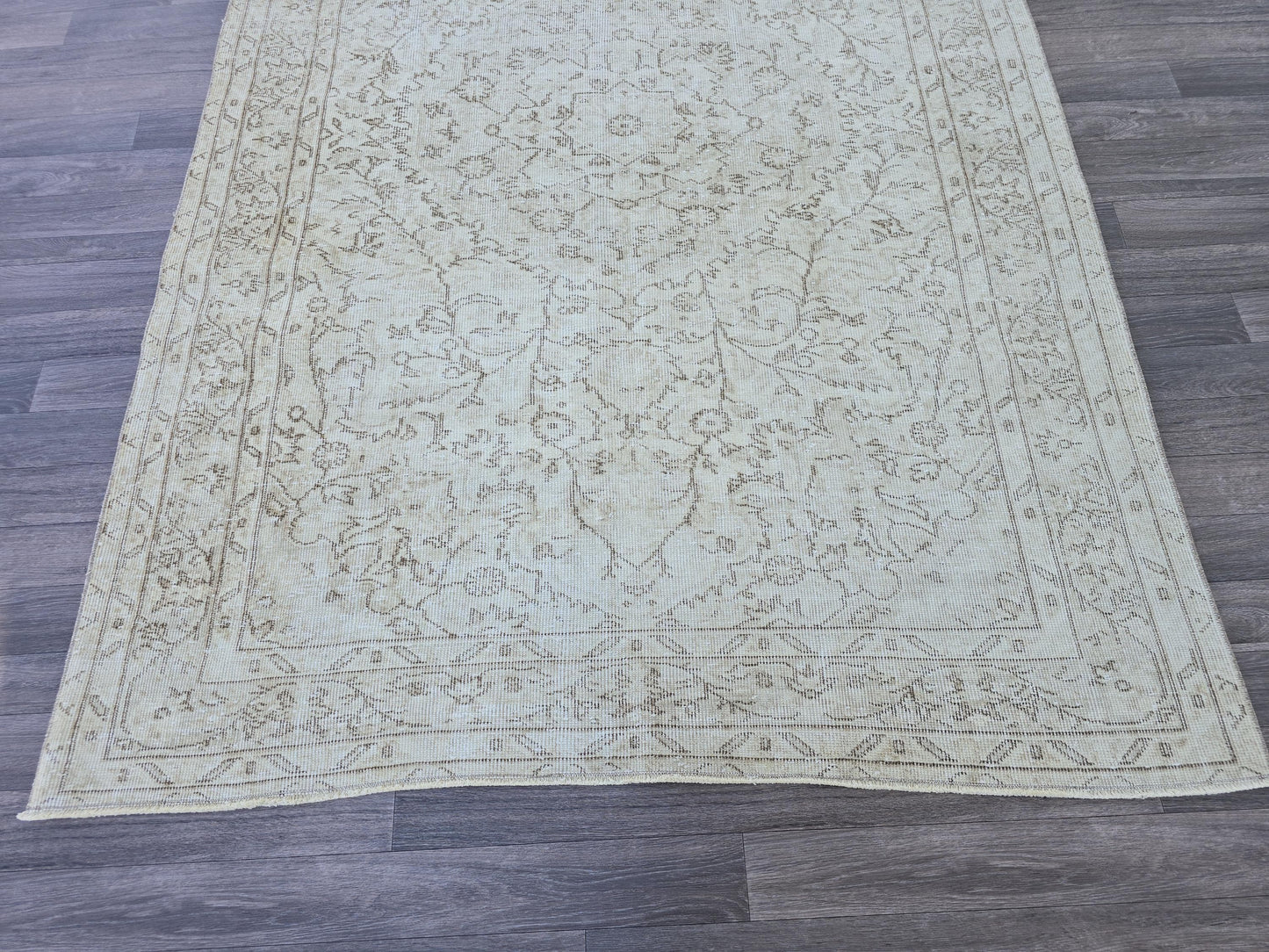 5x8 Turkish Rug / 5.40x8.40 feet / Hand Knotted Wool Oriental Carpet