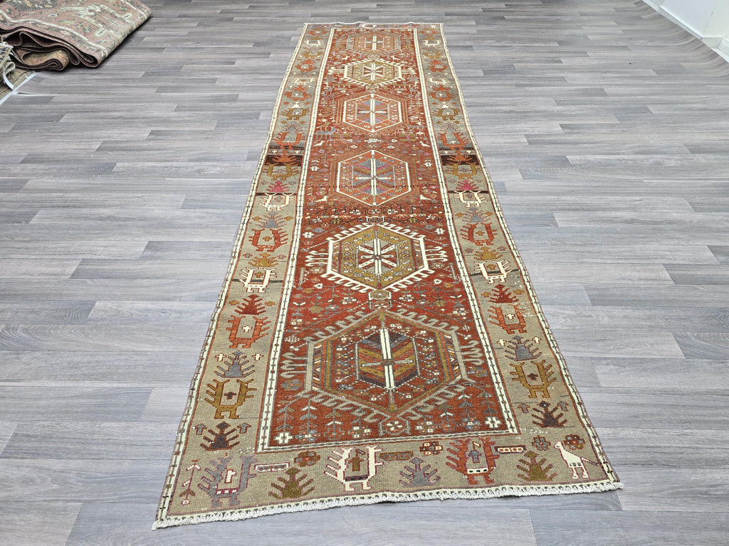 3x11 Classic Vintage Runner Hand Knotted