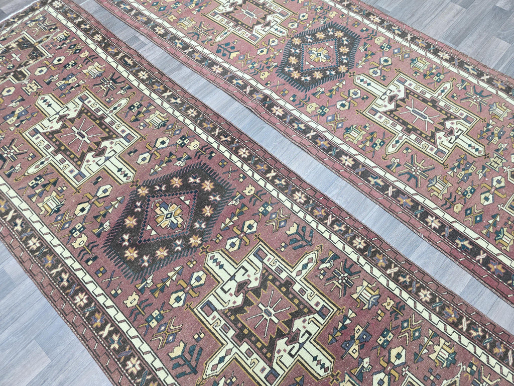 3x9 Pair Classic Vintage Runner Hand Knotted