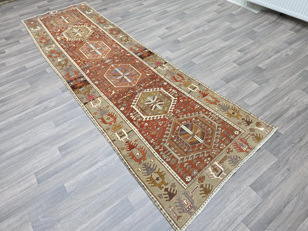 3x11 Classic Vintage Runner Hand Knotted