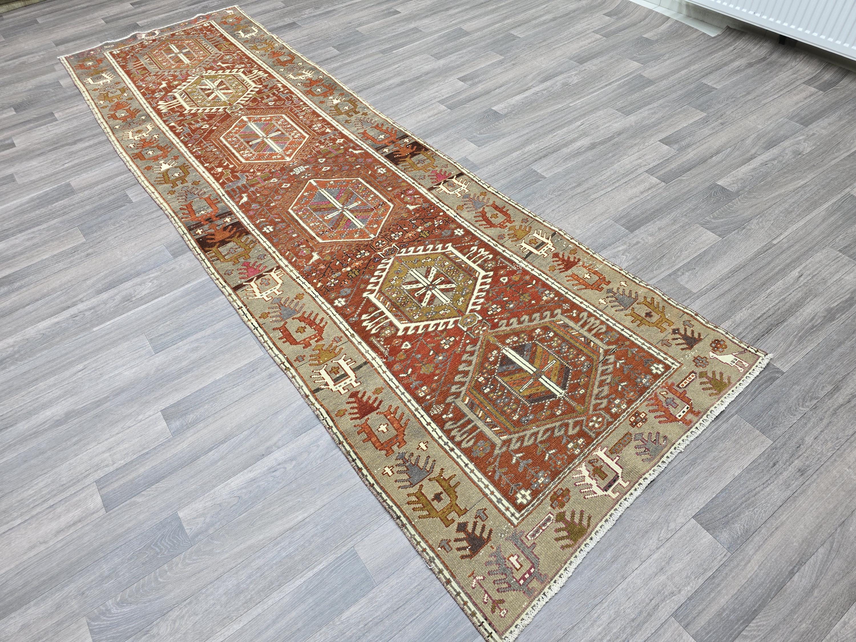 3x11 Classic Vintage Runner Hand Knotted