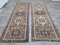 3x9 Pair Classic Vintage Runner Hand Knotted