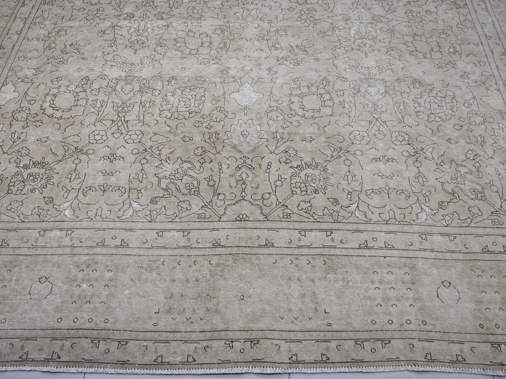 10x15 Oversize Oushak Area Rug for Livingroom and Big Space/ Hand Knotted Wool Turkish Rug/ Authentic Carpet/ Extra Large Rug Neutral