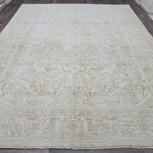 9x12 Classic Vintage Turkish Oushak Area Rug /9.35x12 feet