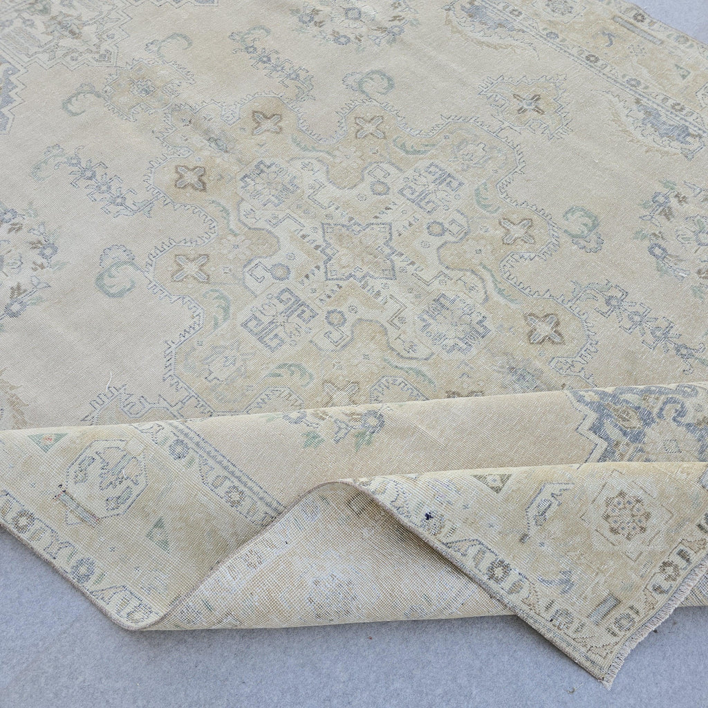 9x12 Oushak Area Rug Handmade Turkish Rug wool