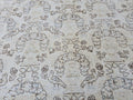 9x12 Neutral  Turkish Arean Rug Hand Knotted Vintage // 9.4x12.6 feet