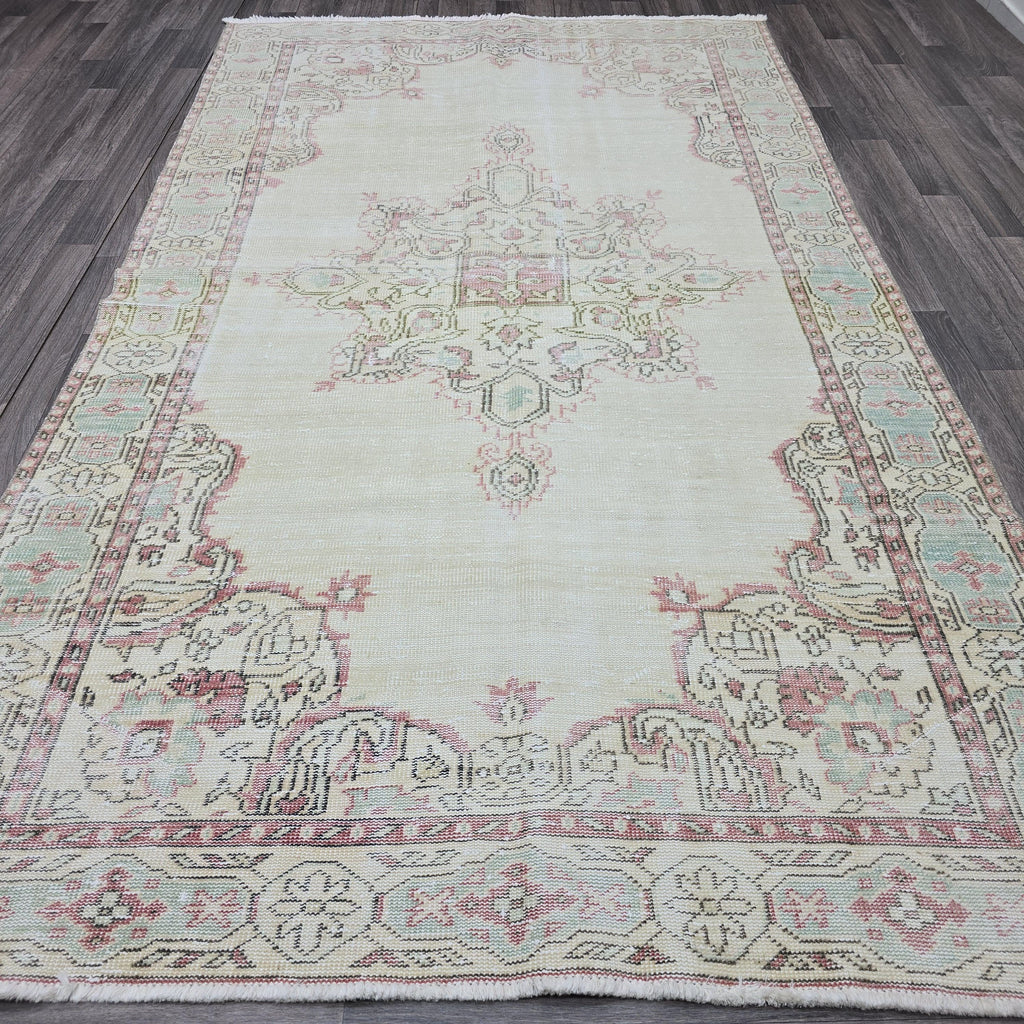 6x10 Handmade Wool Turkish Area rug